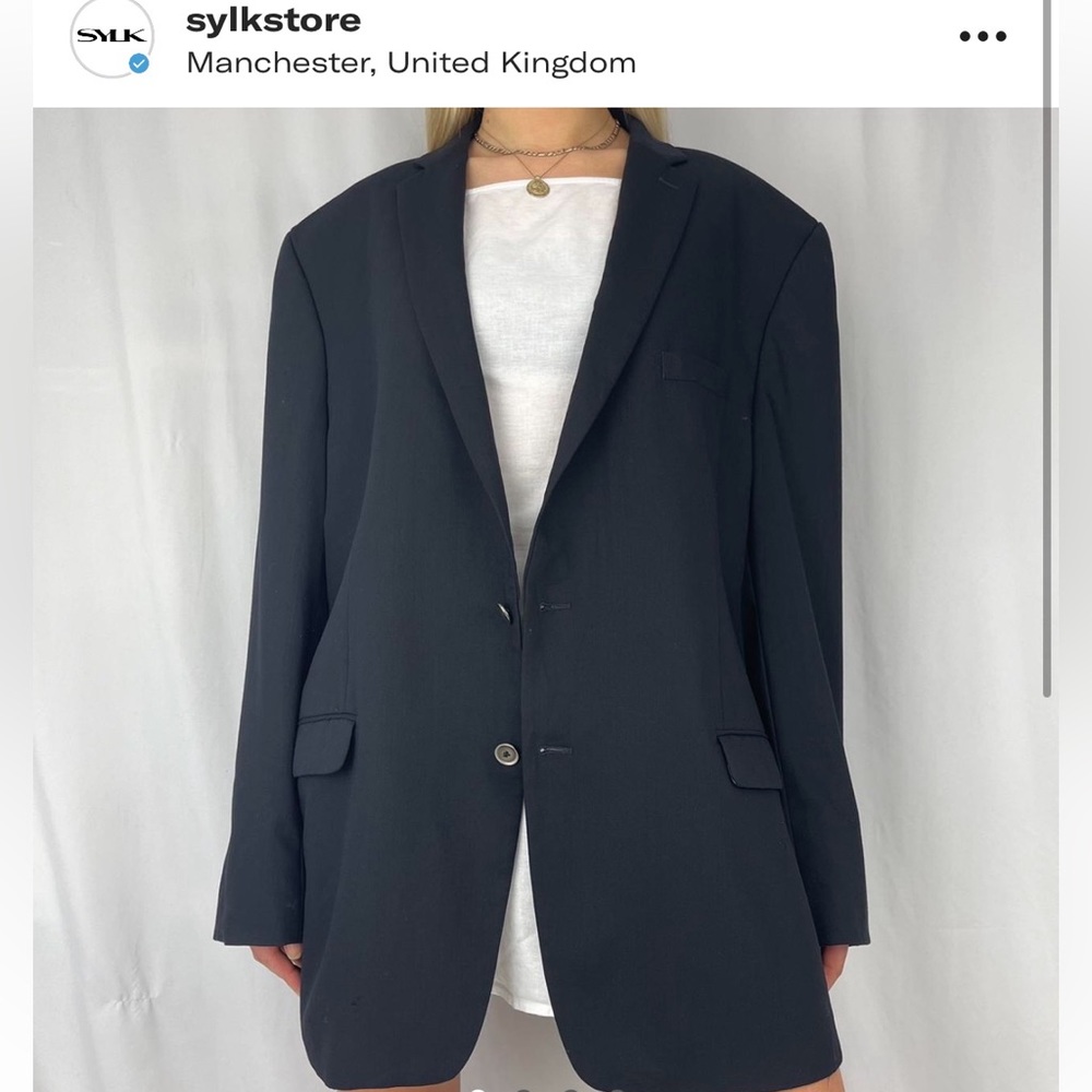 READ DESCRIPTION- Vintage Calvin Klein blazer
